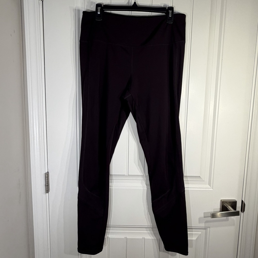 Tangerine Plum High Rise Leggings‎ XL Purple Athletic Workout Yoga Pants